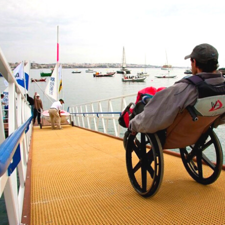 Pontoons for Adapted Sailing